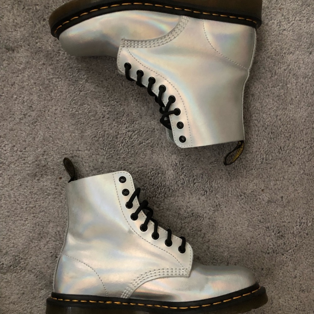 Holographic 1460 Doc Martens size 10